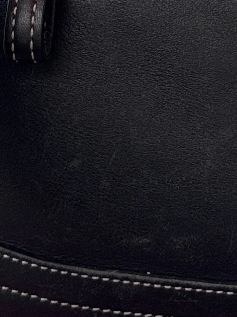 Coach Legacy Black Leather Zip Closure Shoulder Bag